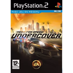 NEED FOR SPEED UNDERCOVER / JEU CONSOLE PS2 -ne vo