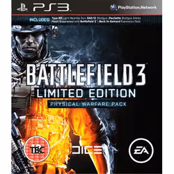 Electronic Arts Battlefield 3 Limited edition, PS3, PlayStation 3, M (Mature)