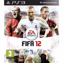Electronic Arts FIFA 12, PlayStation 3, Mode Multiplayer, Tout le monde, Support physique