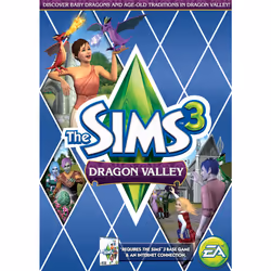 Electronic Arts The Sims 3: Dragon Valley, PC/Mac, Module complémentaire de jeu vidéo, PC/Mac, The Sims 3, T (Teen), Dragon V ...