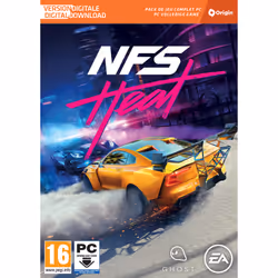 Electronic Arts Need for Speed Heat, PC, Mode Multiplayer, Support physique