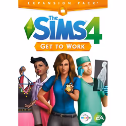 Electronic Arts The Sims 4: Get to Work, PC, Module complémentaire de jeu vidéo, PC/Mac, The Sims 4, T (Teen), The Sims 4: Ge ...