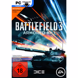 Electronic Arts Battlefield 3 : Armored Kill, PC, Mode Multiplayer, M (Mature), Support physique