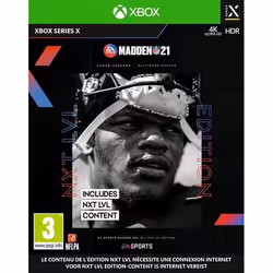 Electronic Arts Madden NFL 21 - Next Level Edition, Xbox Series X, Mode Multiplayer, Tout le monde, Support physique
