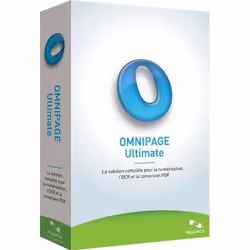 Nuance Ultimate, Reconnaissance optique de caractères (OCR), Complète, Boîte, Français, Intel Pentium 1GHz, 1024 Mo