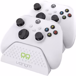 Venom Twin Docking Station White - For Xbox Series X/S, Station d'accueil, Xbox, Blanc, Avec fil, Hybrides nickel-métal (NiMH ...