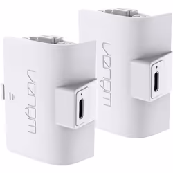 Venom VS2874, Batterie, Blanc, 1100 mAh, 2 pièce(s), 3 m, USB