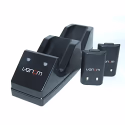 Venom Twin Charging Cradle, Noir, Xbox 360