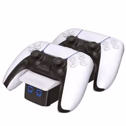 Venom VS5001, Station d'accueil, PlayStation 5, Noir, Blanc, Avec fil, 1 m, 65 mm