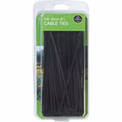 Aspect Coloris Noir Matériau principal Nylon Dimensions Largeur (en mm) 8 Longueur (en cm) 20 Autres caractéristiques Poids ( ...