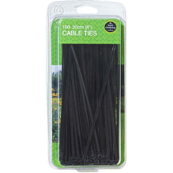 Garland - Lot de 100 liens de serrage en nylon 20 cm