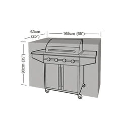 Garland - Housse de protection barbecue rectangulaire 165 cm de long