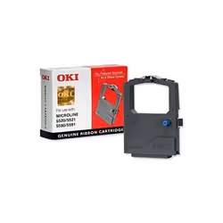 OKI 01126301, Microline 5520/5521/5590/5591, Noir, Dot Matrix, 4000000 caractères, Noir, OKI