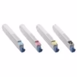 OKI Toner Rainbow Kit, Noir, Cyan, Magenta, Jaune, 4 pièce(s)