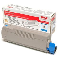 OKI 43324423 Cartouche de toner 1 pièce(s) Original Cyan