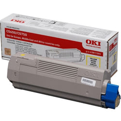 OKI 43872305 Cartouche de toner 1 pièce(s) Original Jaune