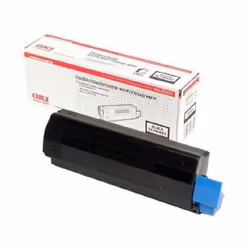 OKI Black Toner Cartridge, 11000 pages, Noir