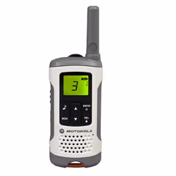 Motorola TLKR T50, Réseau mobile professionnel (pmr), 8 canaux, 0.0125 MHz, 6000 m, LCD, Alcaline