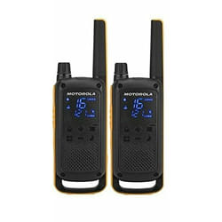 Motorola Talkabout T82 Extreme Twin Pack radio bidirectionnelle 16 canaux Noir, Orange