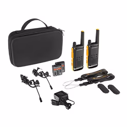 Motorola Talkabout T82 Extreme Twin Pack radio bidirectionnelle 16 canaux Noir, Orange - Vue supplémentaire 6
