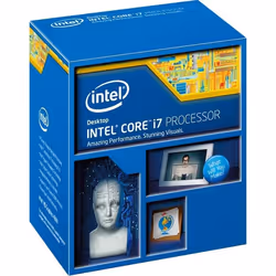 Intel Core i7-4790, Intel® Core™ i7, LGA 1150 (Emplacement H3), 22 nm, Intel, i7-4790, 3,6 GHz