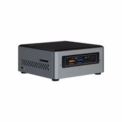 Intel NUC BOXNUC6CAYH, UCFF, Mini PC type barebone, BGA 1296, DDR3L-SDRAM, Série ATA III, 65 W