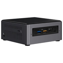 Intel NUC BOXNUC7I7BNHX1 barebone PC/ poste de travail UCFF Noir, Gris LGA 1356 (Emplacement B2) i7-7567U 3,5 GHz
