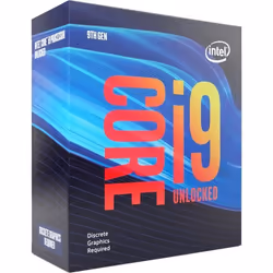 Intel Core i9-9900KF, Intel® Core™ i9, LGA 1151 (Emplacement H4), 14 nm, Intel, i9-9900KF, 3,6 GHz