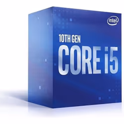 Intel Core i5-10500, Intel® Core™ i5, LGA 1200 (Socket H5), 14 nm, Intel, i5-10500, 3,1 GHz