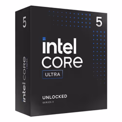 Intel Core Ultra 5 225F, Intel Core Ultra 5, FCLGA1851, Intel, 225F, 64-bit, Intel Core Ultra (Series 2)