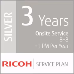 Ricoh Contrat de Service Argent de 3 ans (Production Moyen Volume), 3 année(s)