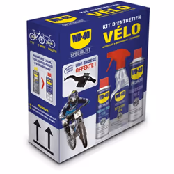 Kit nettoyant lubrifiant/dégraissant de chaîne WD40 Specialist