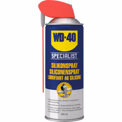 WD-40 Specialist Silicone Caractéristiques: • De bonnes propriétés de lubrification • Rejetant l'eau • Protège contre l'humid ...