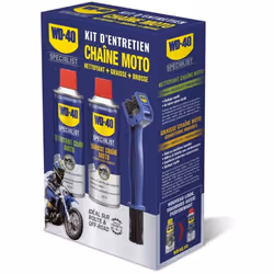 Avantages du nettoyant chaîne 400 ml : Compatible avec les joints en O, X et Z Élimine rapidement saleté, poussière et huile ...
