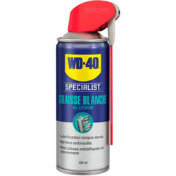 Wd-40 - WD40 - Graisse blanche au lithium système professionnel - aérosol de 400ml - 33390
