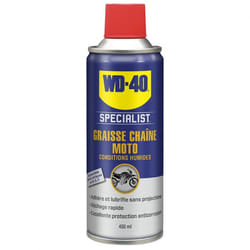 Graisse chaîne conditions humides WD-40 Specialist Moto - 400 ml - 33788/46