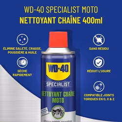 Nettoyant Chaîne WD-40 Specialist Moto - 400 ml - 33798/46