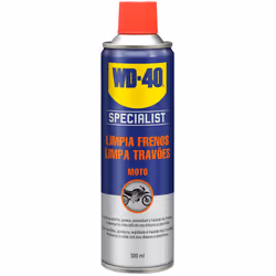 Nettoyant À Freins 500ml Wd40. Formules Développés En Partenariat Avec L'université De Shefield, Incluant Un Test Anti-Goutte ...