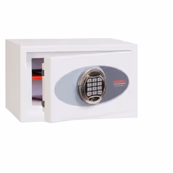 Phoenix Safe Co. SS1181E, Coffre-fort indépendant, Blanc, Électronique, 7 L, Acier, 1 étagères