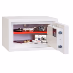 Phoenix Safe Co. SS1181E Coffre-fort indépendant 7 L Acier Blanc