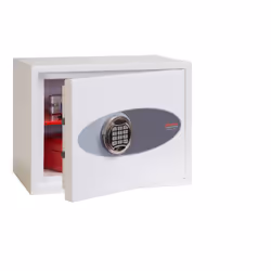 Phoenix Safe Co. SS1182E, Coffre-fort indépendant, Blanc, Électronique, 24 L, Acier, A poser/à emmurer