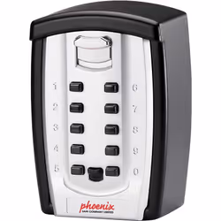 Phoenix Safe Co. KS0003C armoire et support à clé Métal Noir, Argent