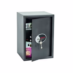 Coffre Fort De Sécurité - Phoenix - Vela SS0804K - Serrure à clé - 51 Litres - Graphite Métallique