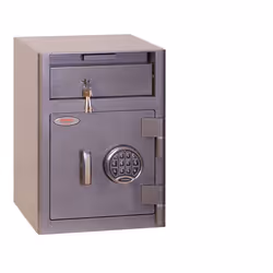 Phoenix Safe Co. Cash Deposit Size 1 Security Safe Elctrnic Lock DD, Coffre-fort à poser, Gris, Électronique, 47 L, 340 mm, 3 ...