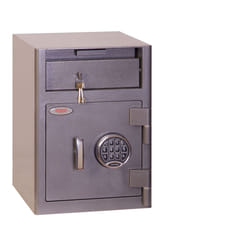 Phoenix Safe Co. Cash Deposit Size 1 Security Safe Elctrnic Lock DD Coffre-fort à poser 47 L Gris
