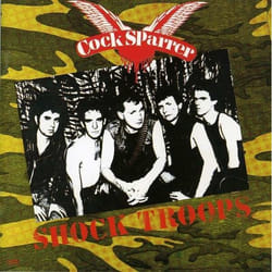 Cherry Red Records Shock Troops Punk Cock Sparrer