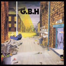 Cherry Red Records City Baby Attacked By Rats, Punk, GBH, Support physique, Adulte