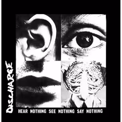Cherry Red Records Discharge: Hear Nothing See Nothing Say Nothing: Deluxe Digipak Edition, Punk, Discharge, Support physique ...