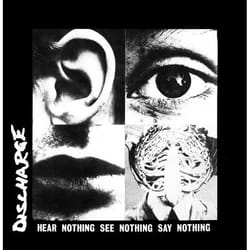 Cherry Red Records Discharge: Hear Nothing See Nothing Say Nothing: Deluxe Digipak Edition Punk