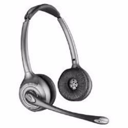 POLY WH350, Sans fil, Bureau/Centre d'appels, Casque, Noir